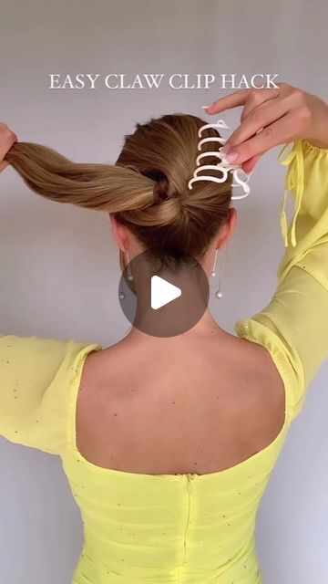 Ponytail Cuff Hairstyles, Updo For Long Thick Hair Wedding, Easy Hairstyles For Interview, Easy Updo For Long Thick Hair, Easy Updo For Thick Hair, Quick Updos For Long Hair For Work, How To Do An Updo Yourself, Easy Hair Updos For Beginners, Long Hair Upstyles