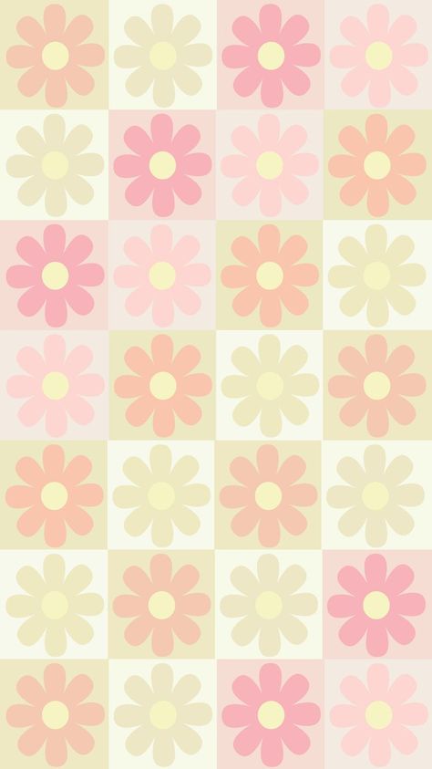 Phone wallpaper, background, lock screen. 'pale pastel daisy print' (2) Coastal Background, April Wallpaper Aesthetic, Hotel Drawing, Wallpapers Spring, Iphone Spring Wallpaper, Aesthetic Spring Wallpaper, Spring Iphone Wallpaper, Wallpaper April, April Aesthetic