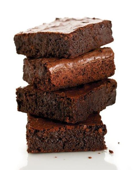 Double-Chocolate Brownies Recipe Summer Potluck Recipes, Yummy Bites, Recipe Lunch, Double Chocolate Brownies, Martha Stewart Recipes, Blondies Recipe, Brownies Recipe, Chocolate Dessert Recipes, Cookie Bar Recipes