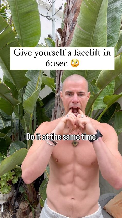 Juergen Horn | This @humangarage Fascial Maneuver has really such an impact on reducing tension in your jar and gives you a face lift. It’s part 1 of a… | Instagram Diy Face Lift, Face Lifting Massage, Toned Face, Jaw Exercises, Face Lift Exercises, Wrinkles Remedies Face, Cheek Lift, Face Tone, Facial Massage Routine