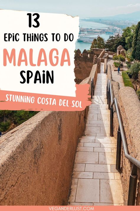 Discover the best things to do in Malaga, Spain, from exploring ancient ruins to enjoying the vibrant local markets. Whether you're interested in art, history, or food, this guide has it all. Learn about hidden gems, outdoor adventures, and can't-miss cultural experiences that make Malaga a top destination in Spain. Perfect for travellers seeking unique experiences! Day Trips From Malaga Spain, Malaga Instagram Spots, Things To Do In Malaga Spain, Spain Malaga, Spain Culture, World Cruise, Al Andalus, Malaga Spain, Unique Experiences