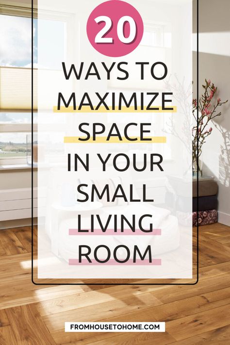 Decorate A Small Living Room, Small Living Room Decor Ideas, Small Room Ideas, Dark Accent Walls, Small Living Room Layout, Sewing Room Storage, Small Family Room, Living Space Decor, Interior Decorating Tips