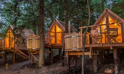 Glamping at Lake Bled Glamping Building Ideas, Glamping Campsite, Best Glamping Resorts, Romantic Glamping Ideas, Glamping Cabin Ideas, Glamping Architecture, Camping Platform, Glamping Campground, Glamping Shed