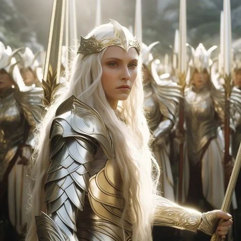 D&d Elves, Elves Aesthetic, Elven Queen, Lotr Elves, Elves Fantasy, Female Elf, Female Armor, High Elf, Game Of Thrones Art