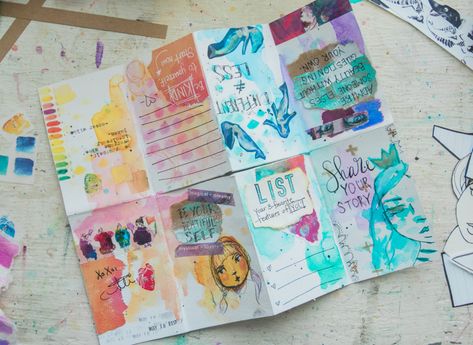 Share some love with a Zine {Part 2} Zine Examples, Zines Inspiration, Zine Inspiration, Zine Ideas, Jane Davenport, Mini Magazine, Stationary Store, Art Zine, Indigo Children