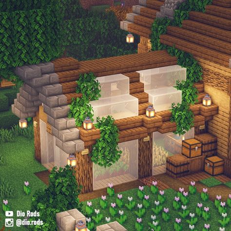 Big Oak House Minecraft, Pale Wood Builds Minecraft, Minecraft Forest Mansion, Minecraft Building Ideas Spruce, Minecraft Houses For Two People, Minecraft Center Of Town, Minecraft Bungalow, Birch House Minecraft, Minecraft House Exterior