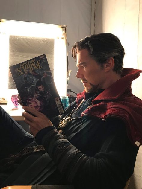 Benedict Cumberbatch, Doctor Strange, Reading, On Twitter, Memes, Twitter