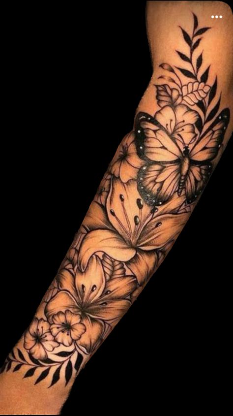 Native American Arm Sleeve Tattoo, Full Arm Tattoos For Women Flower, Arm Tattoos For Women Sleeve Ideas, Flower Full Sleeve Tattoos For Women, Bracelets Tattoos For Women, Woman Upper Arm Tattoo, Unique Half Sleeve Tattoos For Women Meaningful, Half Leg Sleeves For Females, Tatted Couples