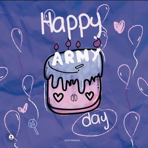 Bts Dpz, Happy Birthday Army, Happy Army Day, Happy Logo, Las Marianas, Quote Islam, Army Day, Bts Pics, Prayer Quotes