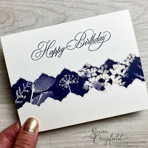 Stampin Up Cards Using Basic Borders Dies, Stampin Up Susan Campfield, Susan Campfield Cards, Stampin Up Elegant Border Dies, Susan Campfield Stampinup, Basic Borders Stampin Up Cards, Stampin Up Basic Borders, Basic Borders Dies, Susan Campfield