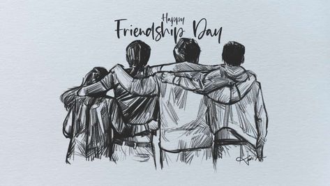 Happy Friendship Day 2023
#HappyFriendshipDay Happy Friendship Day Drawing, Friendship Day Drawing, Friendship Day 2023, Friends Illustration, Happy Friendship, Happy Friendship Day, Friendship Day, Cartoon Posters, Book Art Drawings