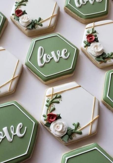 Wedding Shower Cookies, Bridal Cookies, Bridal Shower Cookies, Sugar Cookie Designs, Pretty Cookies, Cupcake Frosting, Fancy Cookies, Beautiful Cookies, Valentine Cookies