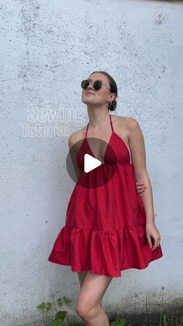 Summer Dress Sewing, Dress Sewing Tutorials, Simple Summer Dresses, Handmade Wardrobe, Bias Tape, Dress Sewing, Easy Summer, Sewing Project, Flowy Dress