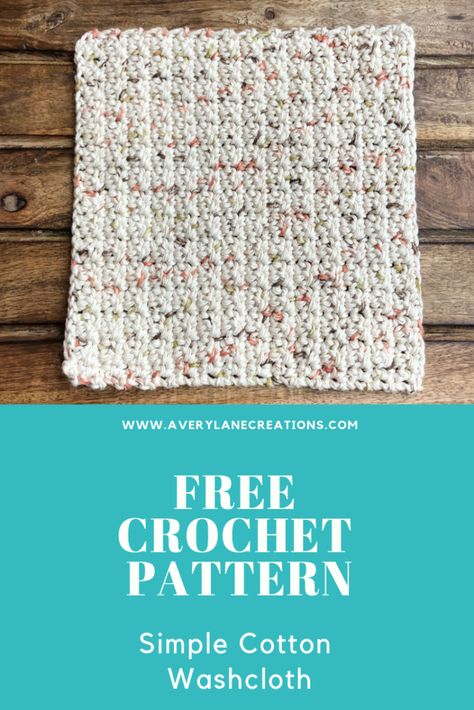 Crochet Washcloth Free Pattern, Crochet Washcloth Free, Crochet Dish Cloth Free Pattern, Dishcloth Patterns Free, Crochet Washcloth Pattern, Beginner Friendly Crochet, Crochet Potholder Patterns, Quick Crochet Projects, Dishcloth Crochet Pattern