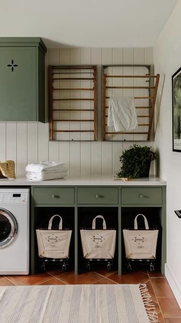 Panelling Laundry Room, Teal Blue Laundry Room, Plain English Laundry Room, English Laundry Room, Sage Green Laundry Room, Victorian Laundry Room, French Laundry Room, Laundry Room And Mudroom, Green Laundry Room