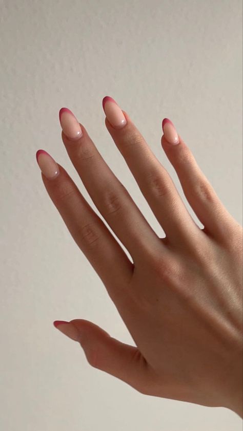 Rose Pink French Tip Nails, Dusty Rose Nails French Tip, Dusty Rose French Nails, Dusty Pink French Tip Nails, Dusty Rose French Tip Nails, Mauve French Tips, Rose French Tip Nails, French Manicure Rose, Mauve French Tip Nails