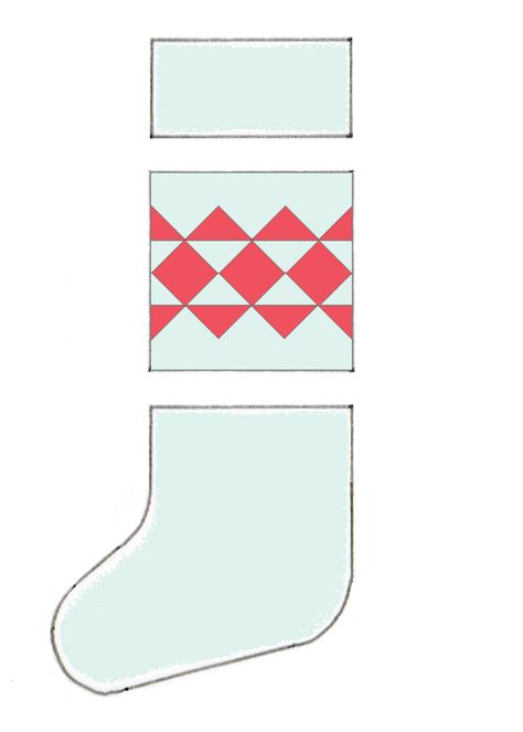 Diy Stockings Pattern, Christmas Stocking Pattern Free, Stocking Pattern Free, Christmas Stocking Tutorial, Scrap Basket, Stocking Tutorial, Quilted Christmas Stockings, Diy Stockings, My Lovely Friend