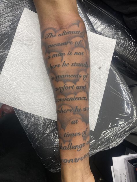 Bible Scripture Tattoos, 500 Tattoo, Bible Verse Tattoo, Bible Quote Tattoos, Tattoo Font For Men, Scripture Tattoos, Half Sleeve Tattoos Forearm, Bible Verse Tattoos, Verse Tattoos