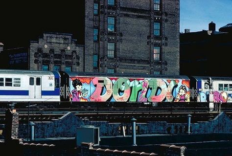 Dondi Graffiti, Graffiti History, Nyc Graffiti, New York Graffiti, New York Subway, Graffiti Tagging, Hip Hop Art, Nyc Subway, Graffiti Wall Art