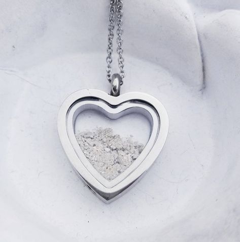 SALE Heart Cremation Locket Necklace Clear Glass Urn Locket | Etsy Cremation Jewelry Necklaces, Memorial Jewelry Ashes, Accessories Necklaces, Hair Necklace, Ashes Necklace, Urn Necklace, Glass Locket, Inspirational Bracelets, Urn Necklaces