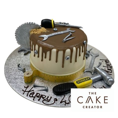 Handyman Cake, Diy Cakes, Man Cake, Handy Man, Cakes To Make, Diy Cake, 5th Birthday, How To Make Cake, Cake Ideas