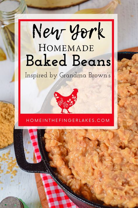 Grandma Browns Baked Beans, Grandma Browns Baked Beans Recipe, Camper Recipes, Brown Beans, Baked Beans Crock Pot, New York Eats, Baked Beans Recipe, Homemade Baked Beans, Apple Rose