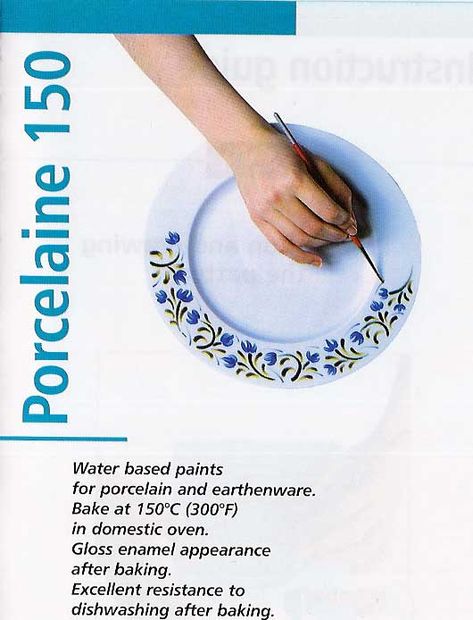 Porcelaine Paint Information and colour chart Page from Studio Arts Pebeo Paint Ideas, Porcelain Designs, Porcelain Pens, Pebeo Paint, Porcelain Paint, Pebeo Porcelaine 150, Sharpie Drawings, Ceramic Designs, Composition Painting