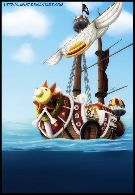 Thousand Sunny Sunny Go, Thousand Sunny, Read One Piece Manga, One Piece Tattoos, One Piece Chapter, One Piece Wallpaper Iphone, One Piece Drawing, Japanese Manga Series, Manga Anime One Piece