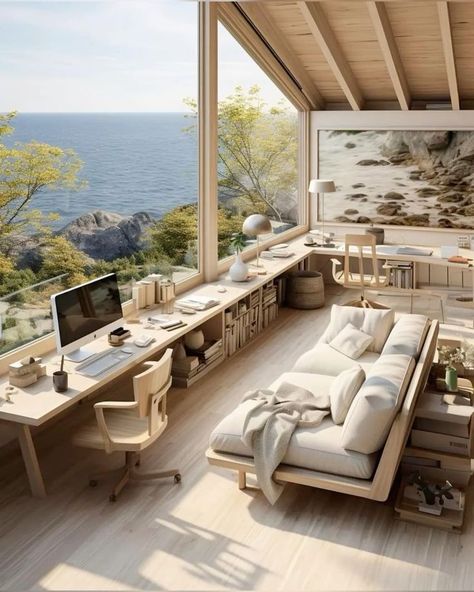 Dream House Interior, Dream House Decor, Home Office Design, Dream Home Design, Inspired Homes, 인테리어 디자인, House Inspiration, Interior Architecture Design, My Dream Home