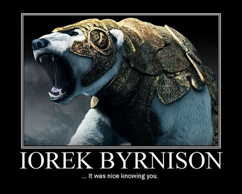 Armored bear, from The Golden Compass. Golden Compass Movie, Air Buddies Movies, Iorek Byrnison, Compass Wallpaper, His Dark Materials Trilogy, Golden Compass, Wallpaper Maker, The Golden Compass, His Dark Materials