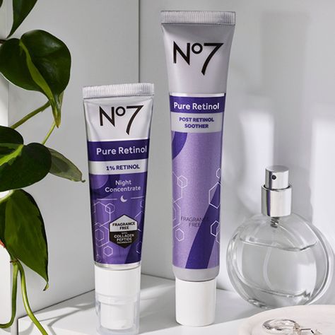 No7 Menopause Skincare | No7 US Moisturised Skin, Retinol Night Cream, Popular Skin Care Products, Skincare And Makeup, Retinol Serum, Benzoic Acid, Perfect Partner, Deep Wrinkles, Skin Benefits