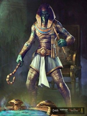 Egyptian god Osiris Tomb Kings, Egypt Tattoo, Gods Of Egypt, Ancient Egyptian Gods, African Spirituality, Egyptian Tattoo, Egypt Art, Egyptian Mythology, Ancient Egyptian Art