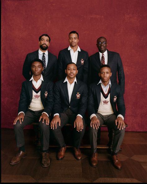 A new Ralph Lauren collection draws on the collegiate style of elite HBCUs : NPR Old Money University, Boarding School Fashion, Digital Yearbook, Men Vintage Outfits, Hbcu Fashion, Street Etiquette, Morehouse College, Old Money Men, Money Men