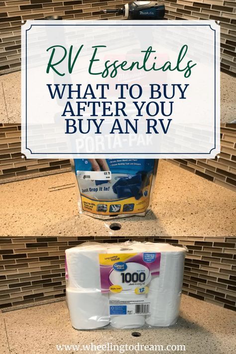 Rv Necessities, Rv Essentials, Mb Sprinter, Rv Camping Checklist, Rv Camping Tips, Camper Organization, Camper Hacks, Travel Trailer Camping, Rv Organization