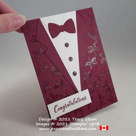 Diy Bow Tie For Men, Tuxedo Card, Basketball Party Decorations, Free As A Bird, Suit Card, Suit Tie, Masculine Birthday Cards, Bird Stamp, Birthday Cards For Men