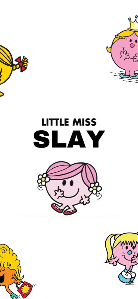 Basic Wallpapers Iphone, Little Miss Wallpaper, Cool Wallpapers For Girls, Keyboard Wallpaper, Friendship Wallpaper, Mister And Misses, Little Miss Characters, Random Wallpaper, Ios 17