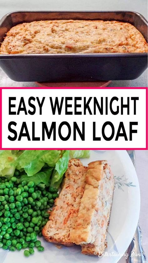 Fish Gratin, Salmon Loaf Recipes, Weeknight Salmon, Canned Salmon Recipes, Chicken Strip Recipes, Canned Salmon, Garlic Butter Salmon, Salmon Patties Recipe, Can Salmon