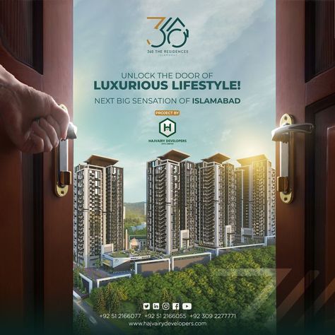 Inmobiliaria Ideas, Hotel Ads, Real Estate Advertising, Real Estate Marketing Design, Apartment Luxury, Real Estate Ads, 광고 디자인, Social Media Advertising Design, Real Estates Design