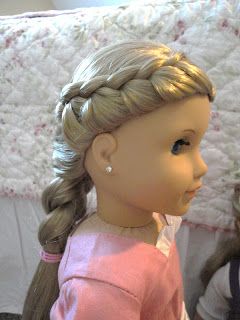 American Girl Doll Chronicles: Beautiful French Braid Hairstyles Cute Doll Hairstyles Easy, Hair Styles For Dolls, Ag Doll Hairstyles, American Girl Hairstyles, Julie American Girl Doll, American Girl Doll Hairstyles, American Girl Diy, French Braid Hairstyles, American Girl Doll Diy