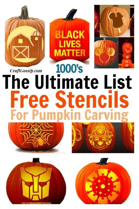 The ultimate pumpkin carving list of over 1000+ free stencils and templates – Home and Garden Free Printable Pumpkin Carving Stencils, Pumpkin Carving Templates Free, Kids Pumpkin Carving, Printable Pumpkin Carving Stencils, Pumpkin Carving Stencils Templates, Pumpkin Carving Stencil, Printable Pumpkin Stencils, Pumpkin Carving Patterns Free, Pumpkin Carving Stencils Free