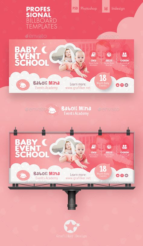 Baby Poster Design, Toddler Shampoo, Kids Branding Design, Shop Banner Design, Kids Graphic Design, Kids Banner, Baby Fair, Preschool Designs, Baby Ads