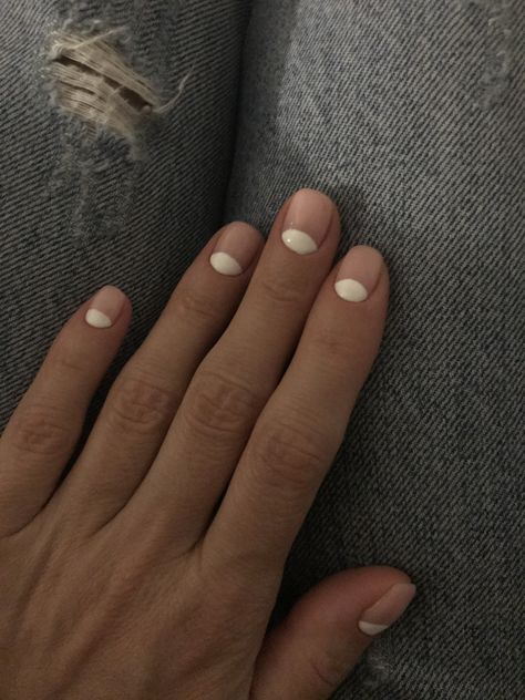 Half Moon Manicure, Half Moon Nails, Moon Manicure, Layers Of The Epidermis, Moon Nails, Male Fitness Models, Strong Female, Moon Shapes, Do You Know What