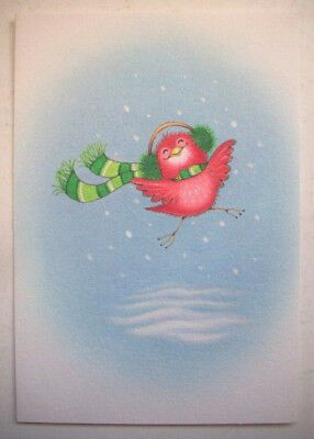 6 HAPPY BABY cardinal earmuffs scarf unused Christmas greeting cards Hallmark - $12.99 | PicClick Dachshund Christmas Cards, Penguin Christmas Cards, Ruth Morehead, Congratulations Greetings, Fun Christmas Cards, Seasons Greetings Card, Modern Christmas Cards, Hallmark Greeting Cards, Vintage Christmas Greeting Cards