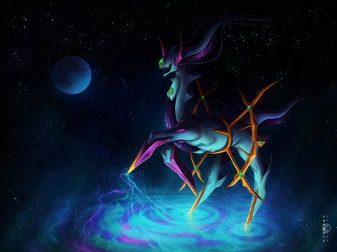 Arceus by https://www.deviantart.com/jojoesart on @DeviantArt Arceus Wallpaper, Pokemon Showdown, All Legendary Pokemon, Pokemon Arceus, Rayquaza Pokemon, Pokemon Dragon, Pokemon Firered, Pokemon Photo, Mythical Pokemon