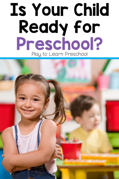 Starting preschool is such an exciting and momentous occasion! When children are 3-years-old, they are no longer toddlers. They are “big kids” ready to start preschool. As parents, we can help our children prepare for this next big step. The children who are most ready often have parents who do these 5 things. Download a FREE printable checklist! #preschoolreadiness #readyforpreschool Before Preschool Learning, Quality Rated Preschool, What Should A Preschooler Know, Ready For Preschool Checklist, Why Preschool Is Important, Preschool Readiness, Potty Training Books, Motor Skills Activities, Fine Motor Skills Activities