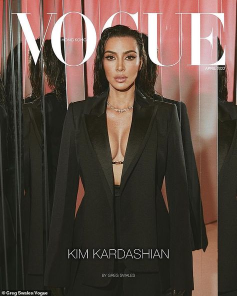 Kim Kardashian Magazine, Kim Kardashian Vogue, Vogue Hong Kong, Kardashian Show, Vogue Magazine Covers, Kim Kardashian Style, Vogue Covers, Kim K, Kardashian Style