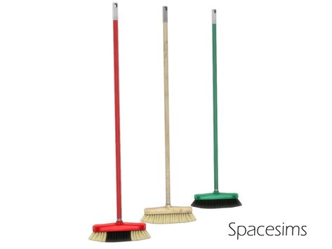 spacesims' Cleaning essentials - Broom Sims 4 Functional, Cleaning Fun, Sims Gameplay, Cleaning Essentials, Cc Packs, Sims 4 Cc Packs, Sims Community, Sims 4 Cas, Electronic Art