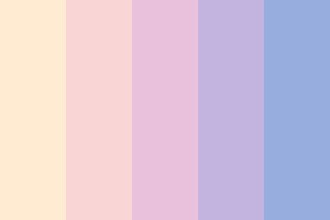 Dreamy Skies Color Palette Marshmallow Color Palette, Sky Palette Color, Daydream Color Palette, Dreamlike Color Palette, Angel Colour Palette, Sleepy Color Palette, Color Palette Dreamy, Seashell Color Palette, Sky Pallete Color