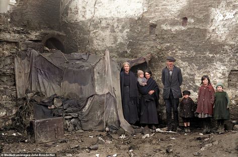 Old Ireland in Colour: Amazing photos of the 19th and 20th centuries | Daily Mail Online Old Ireland Aesthetic, Malgudi Days, Irish Photography, Rural Ireland, Old Ireland, Ireland Aesthetic, Images Of Ireland, Ancient Ireland, Irish Travellers