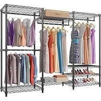 Portable Wardrobe Closet, Corner Closet, Closet Storage Systems, Portable Clothes Rack, Creek House, Free Standing Closet, Metal Clothes Rack, Closet Rack, Heavy Duty Clothes Rack